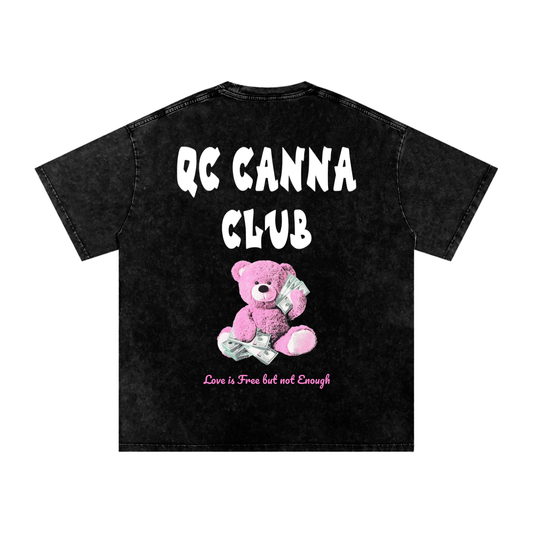 QC CANNA CLUB WASHED TEE
