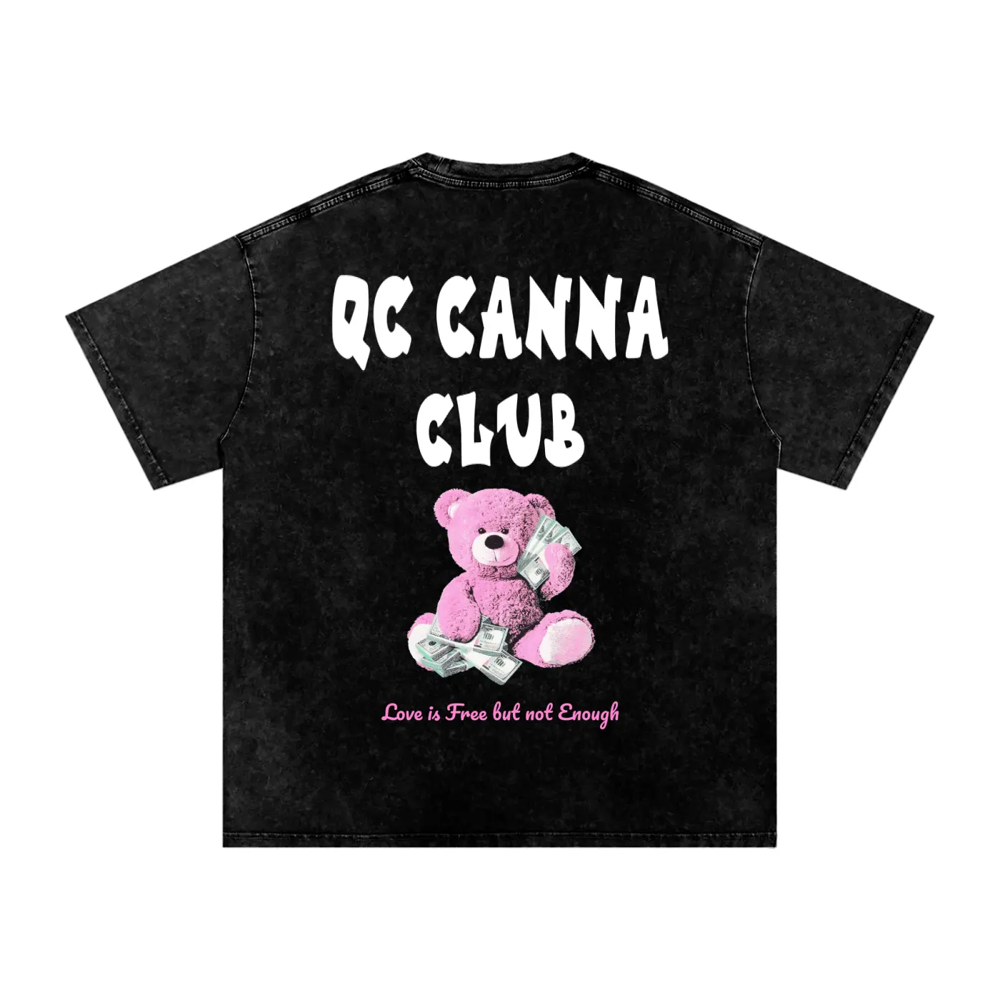 QC CANNA CLUB WASHED TEE ODMPOD