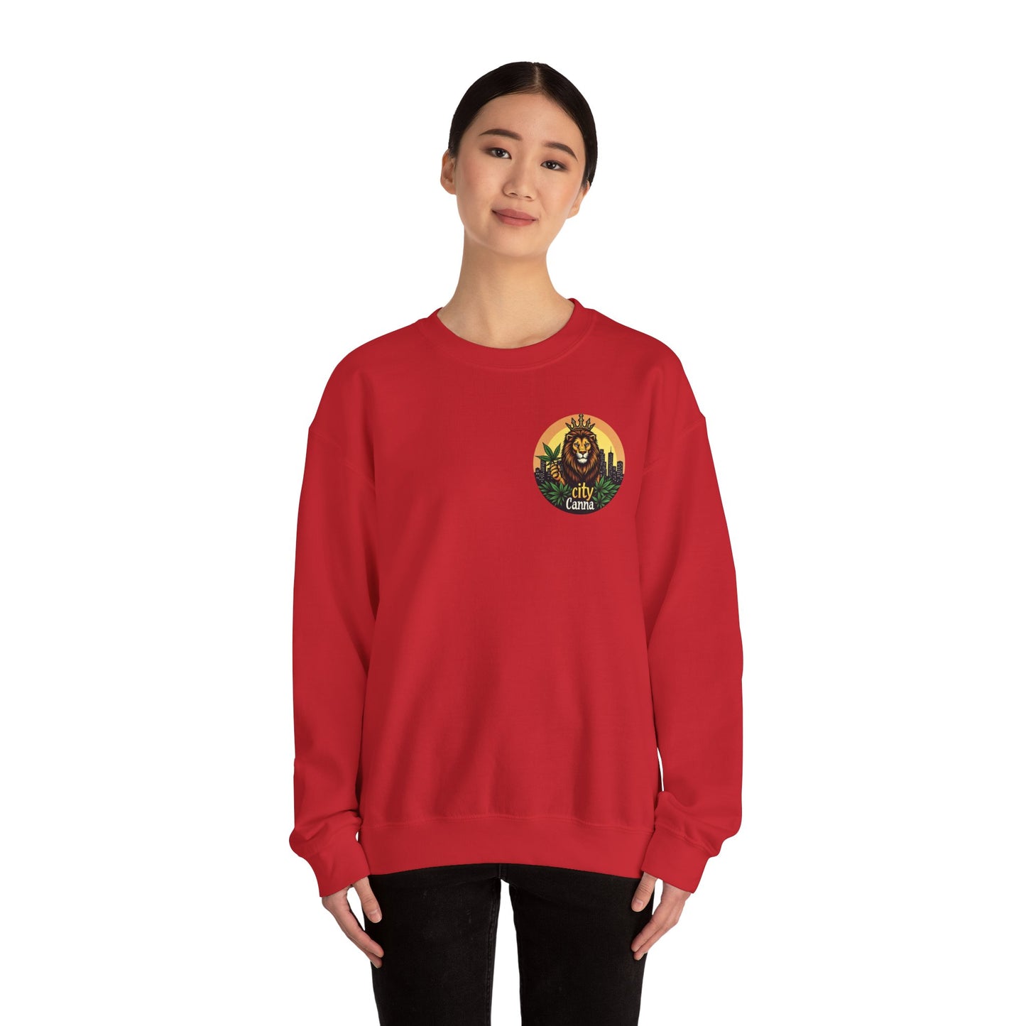 QC canna  Crewneck Sweatshirt