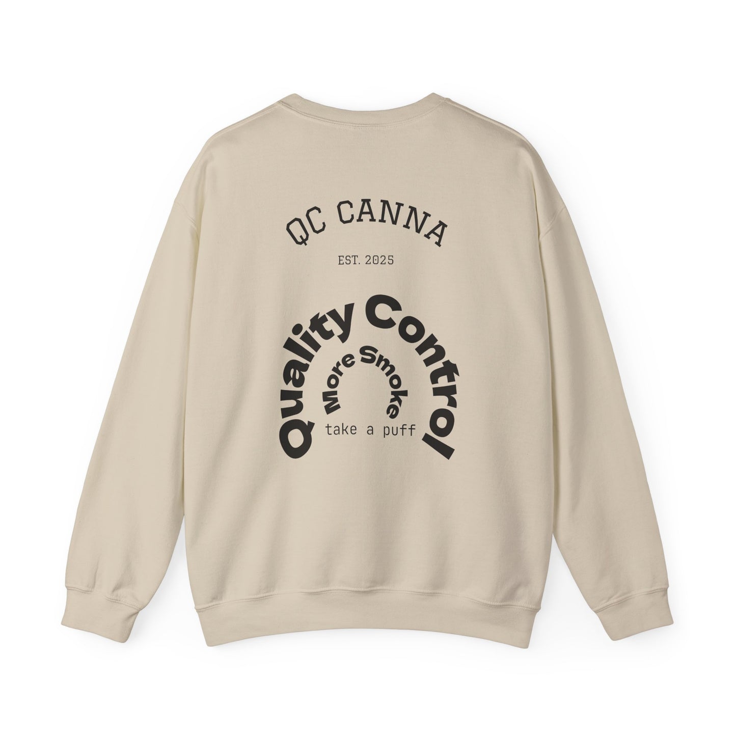 QC canna  Crewneck Sweatshirt