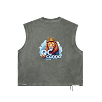 Distressed Grommet Eyelet Tank Top ODMPOD