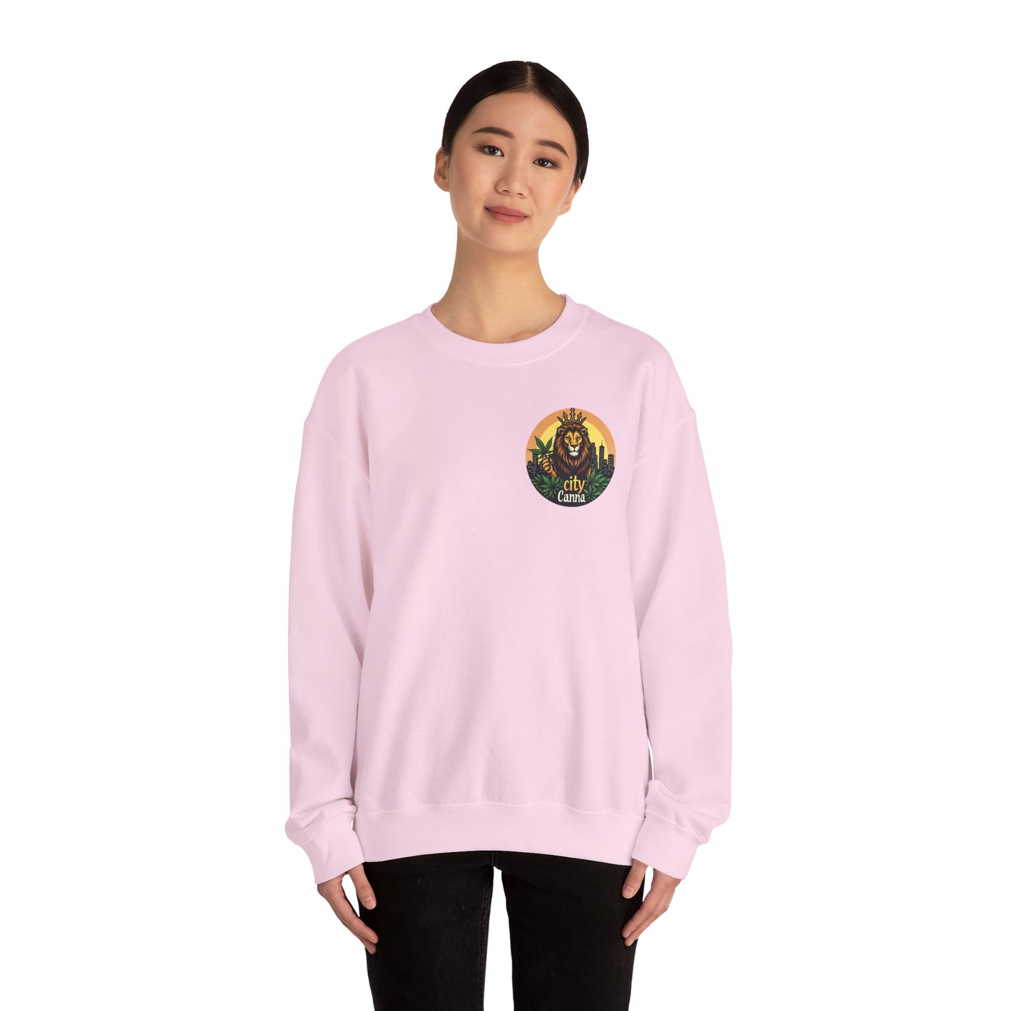 QC canna  Crewneck Sweatshirt