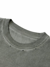 Distressed Grommet Eyelet Tank Top ODMPOD